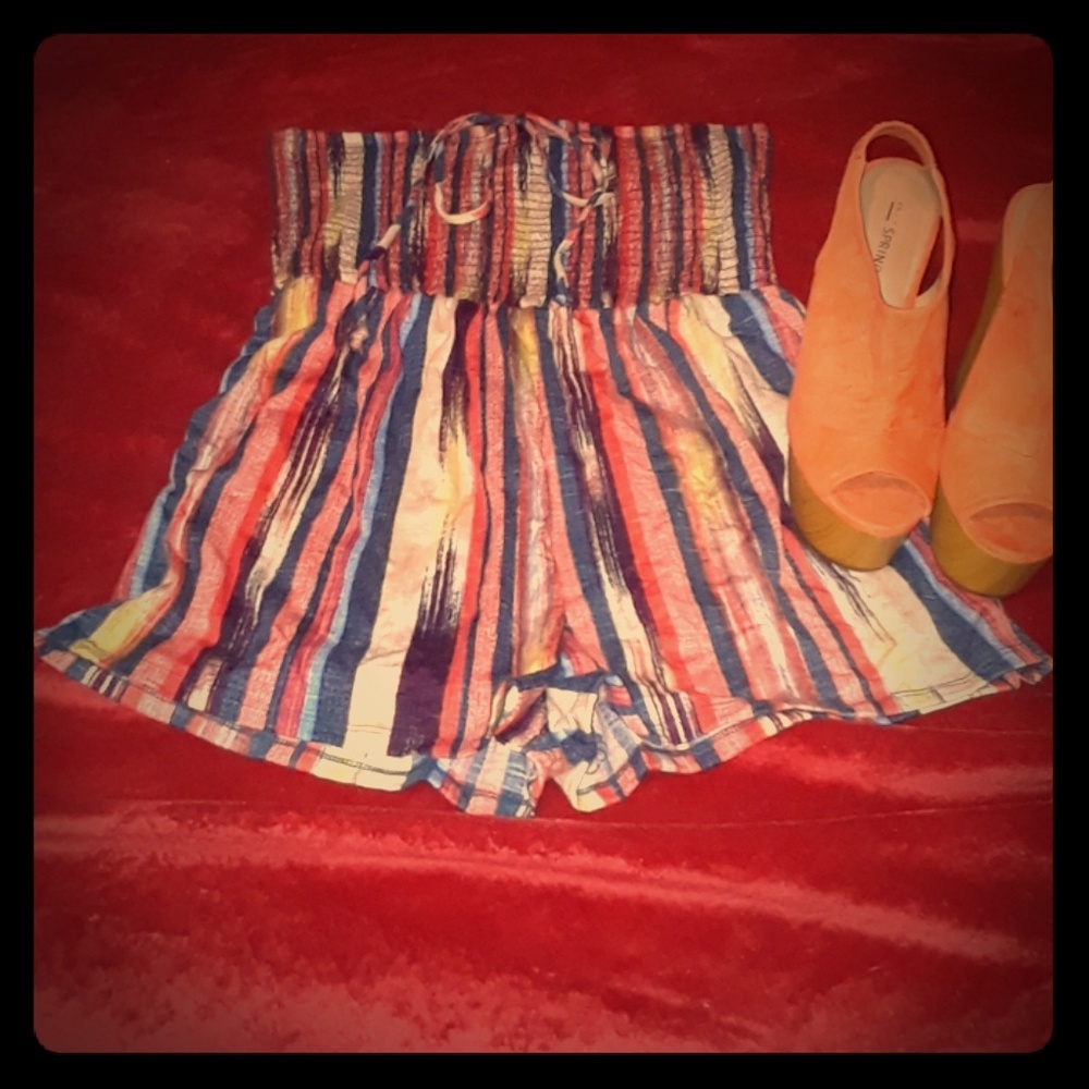 ROMPER STRIPED